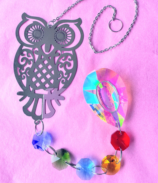 Owl Suncatcher