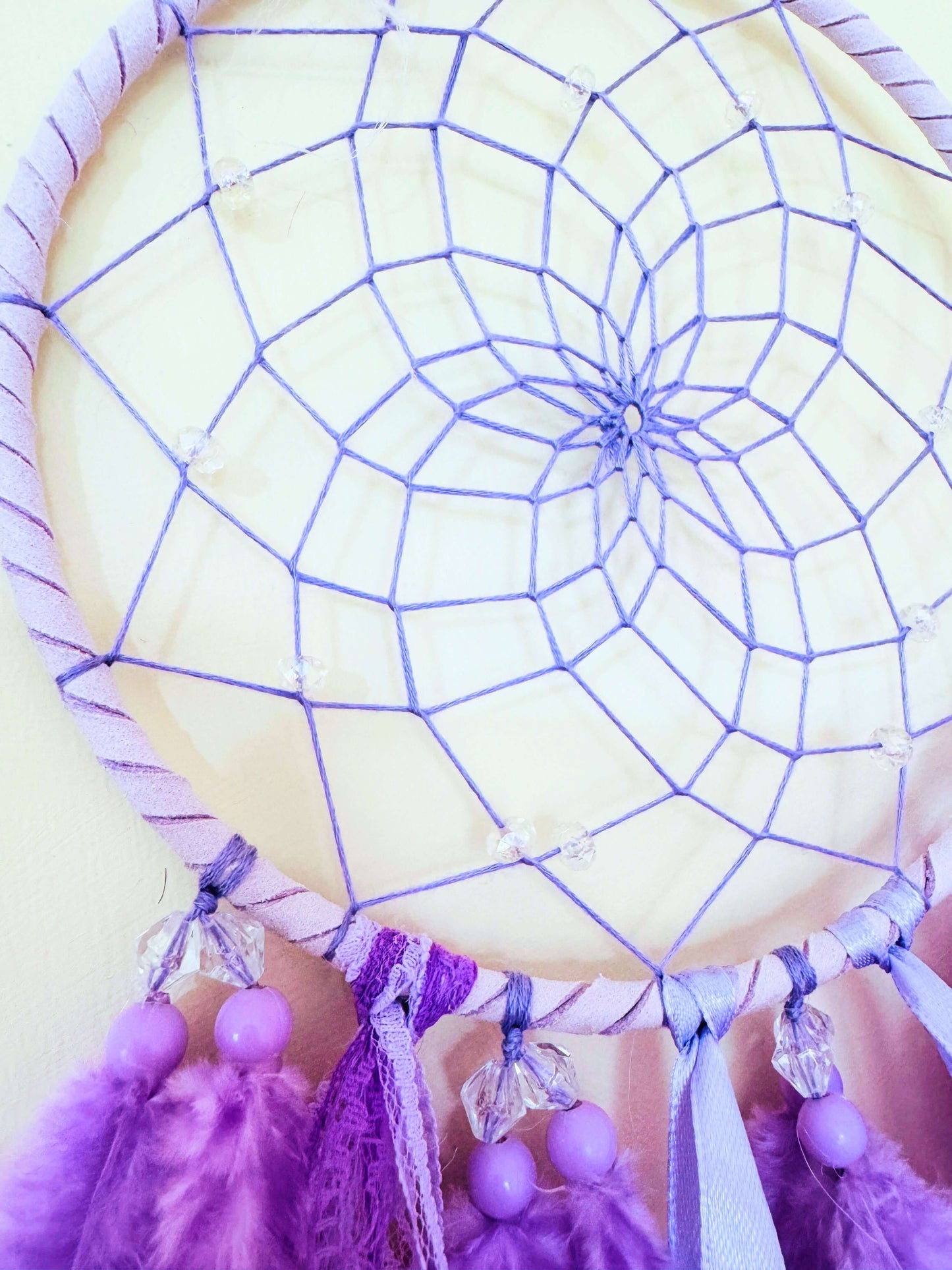 Lavender & Lace Dream Catcher #2
