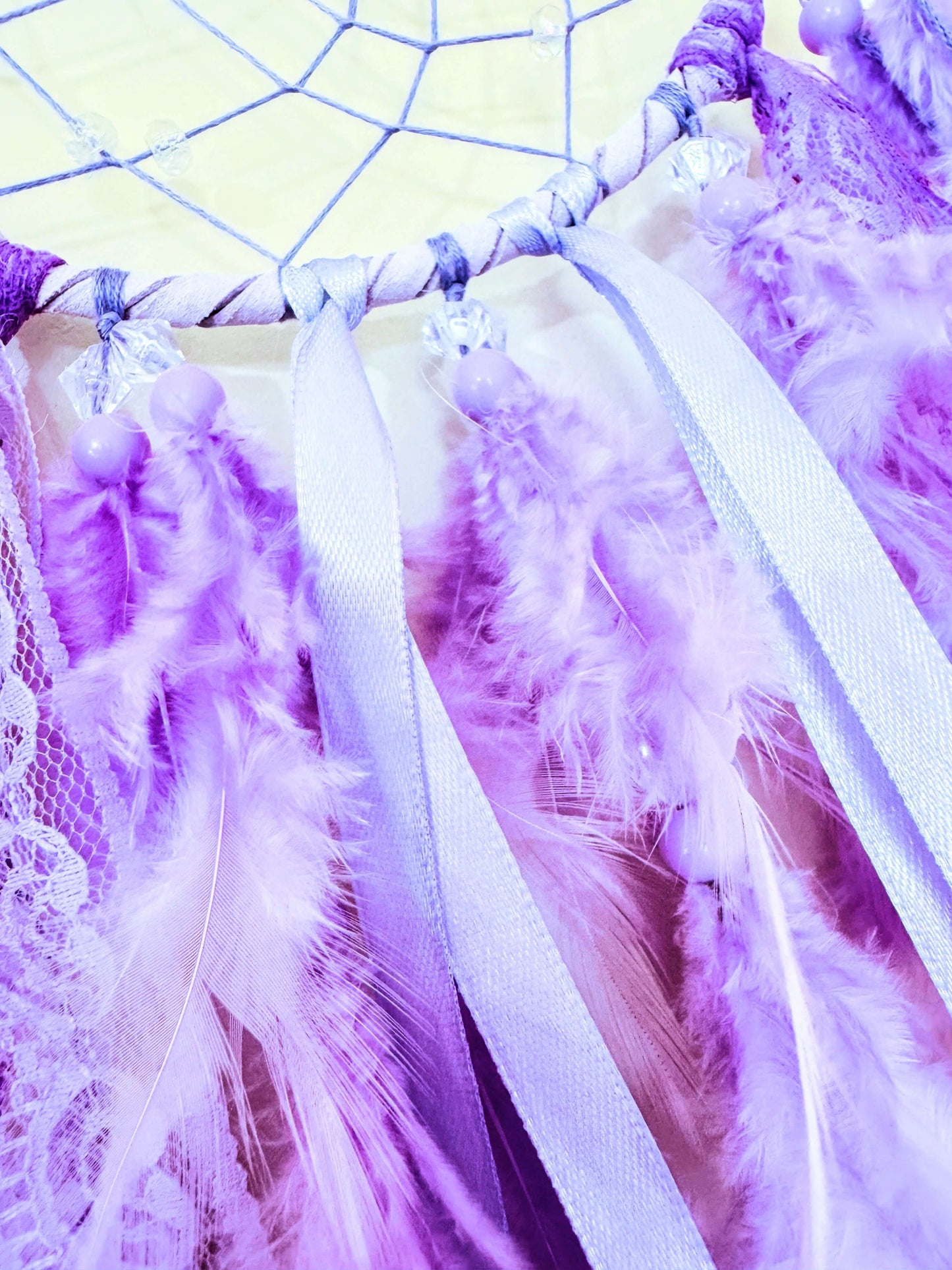Lavender & Lace Dream Catcher #2