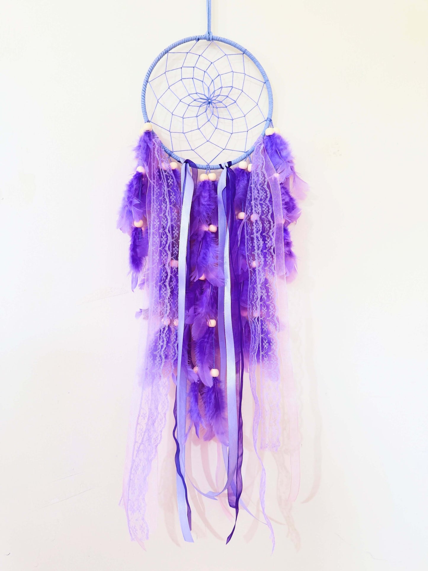 Lavender & Lace Dream Catcher #1