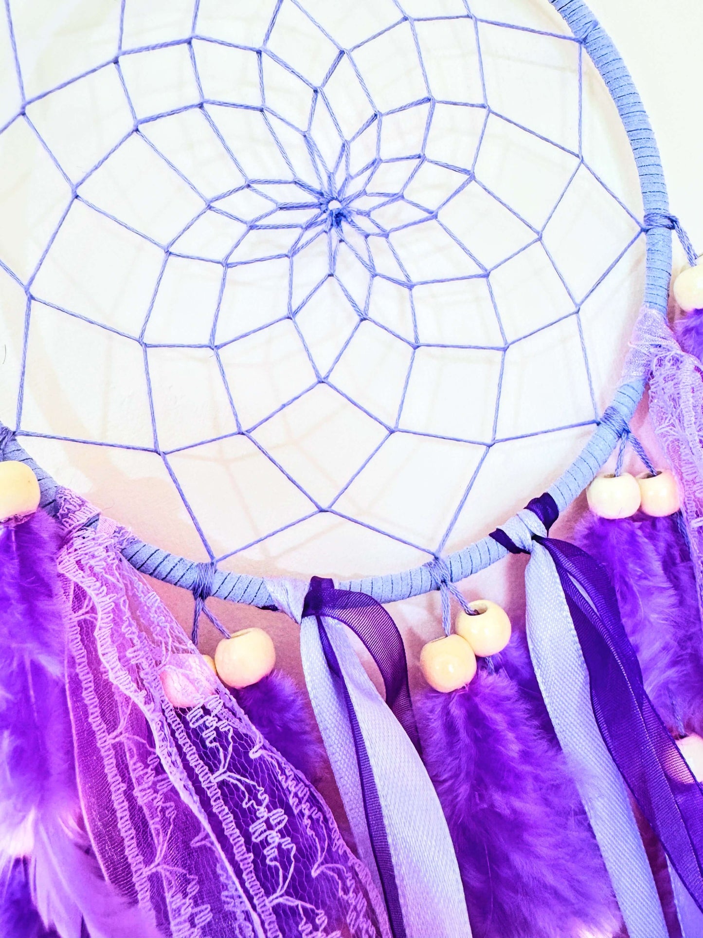Lavender & Lace Dream Catcher #1