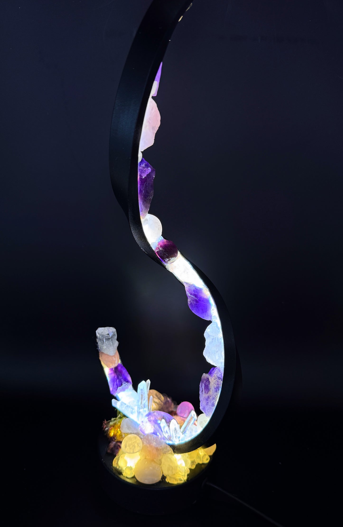 Fairy’s Garden Crystal Wave lamp