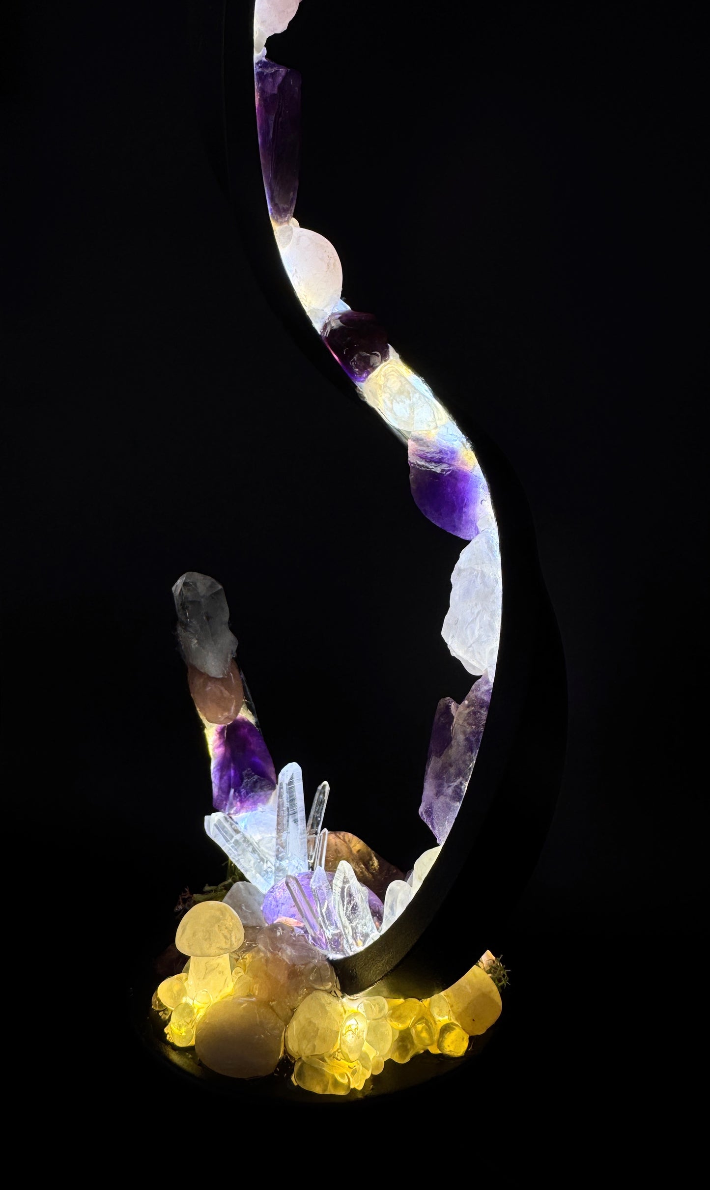 Fairy’s Garden Crystal Wave lamp