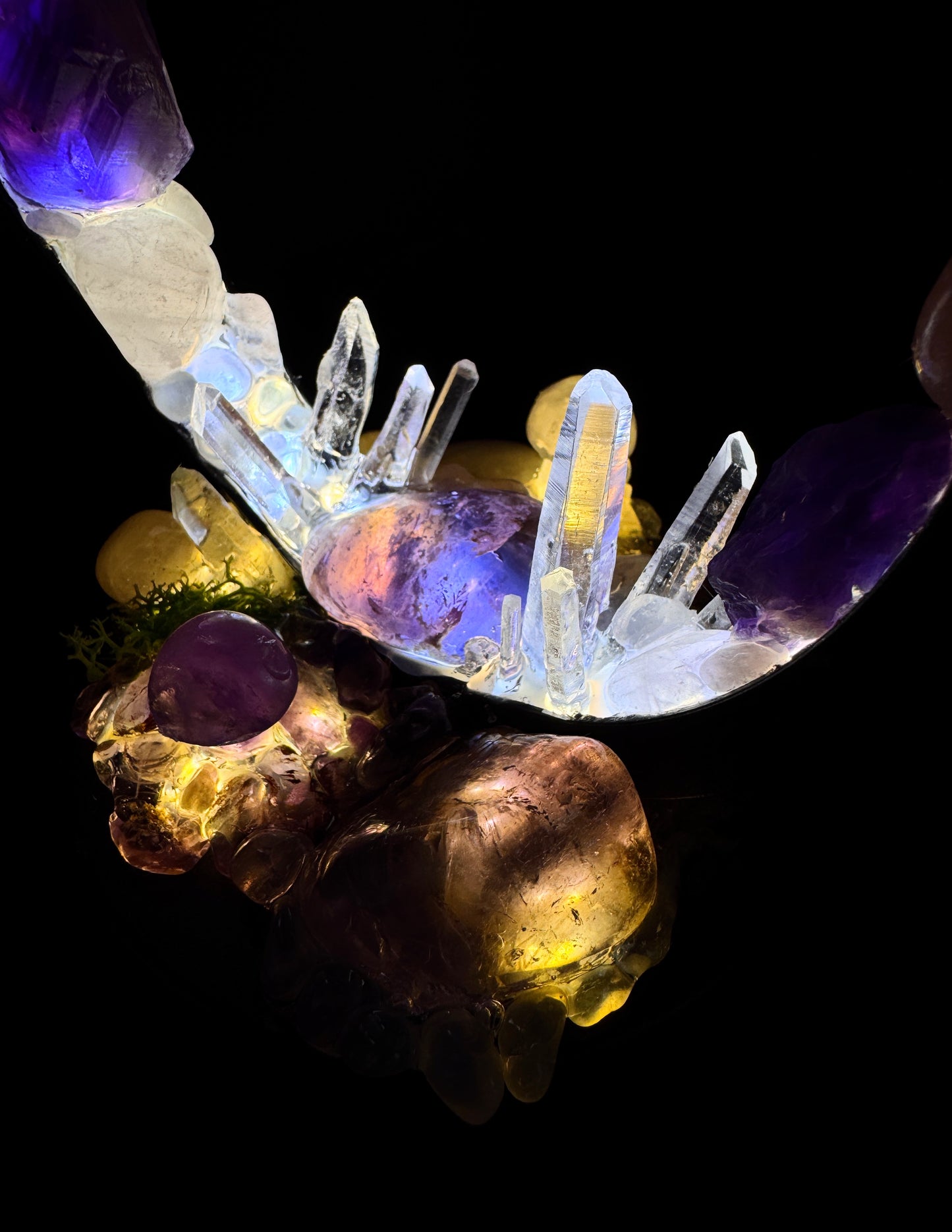Fairy’s Garden Crystal Wave lamp