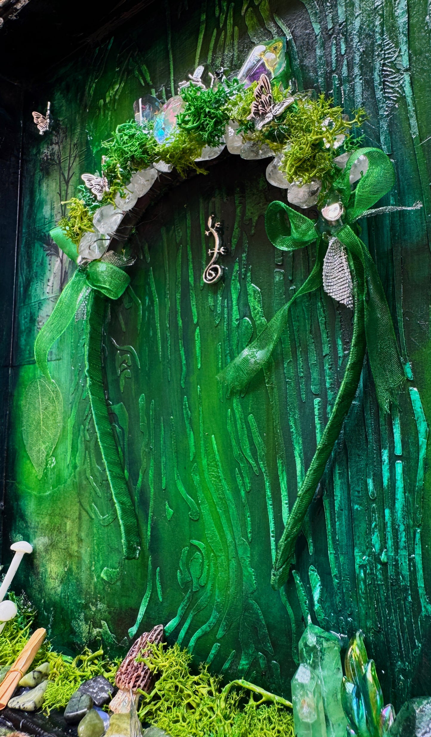Emerald Fae Crown