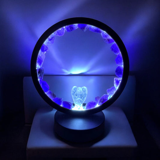 Crystal Portal Lamp “Mystic Veil”