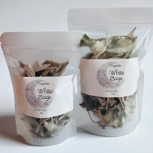 Organic NZ White Sage Lose Leaf.