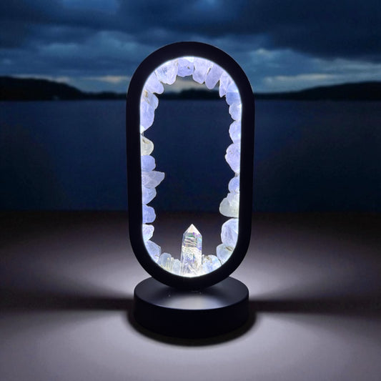 Crystal Portal Lamp “The Moon Goddess”