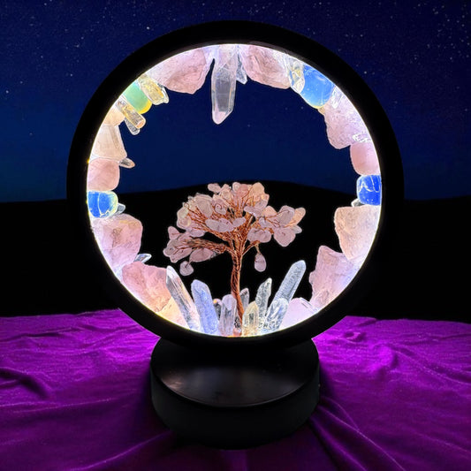 Crystal Portal Lamp “Goddess Glow”