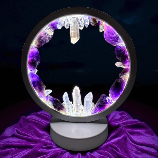 Crystal Portal Lamp “Starlight Halo”