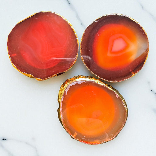 Agate Gold Edge Pop Socket.