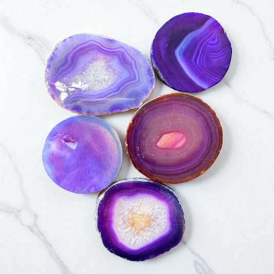 Agate Pop Sockets.