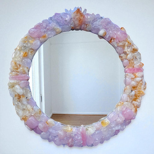 “Radiance” Crystal Mirror