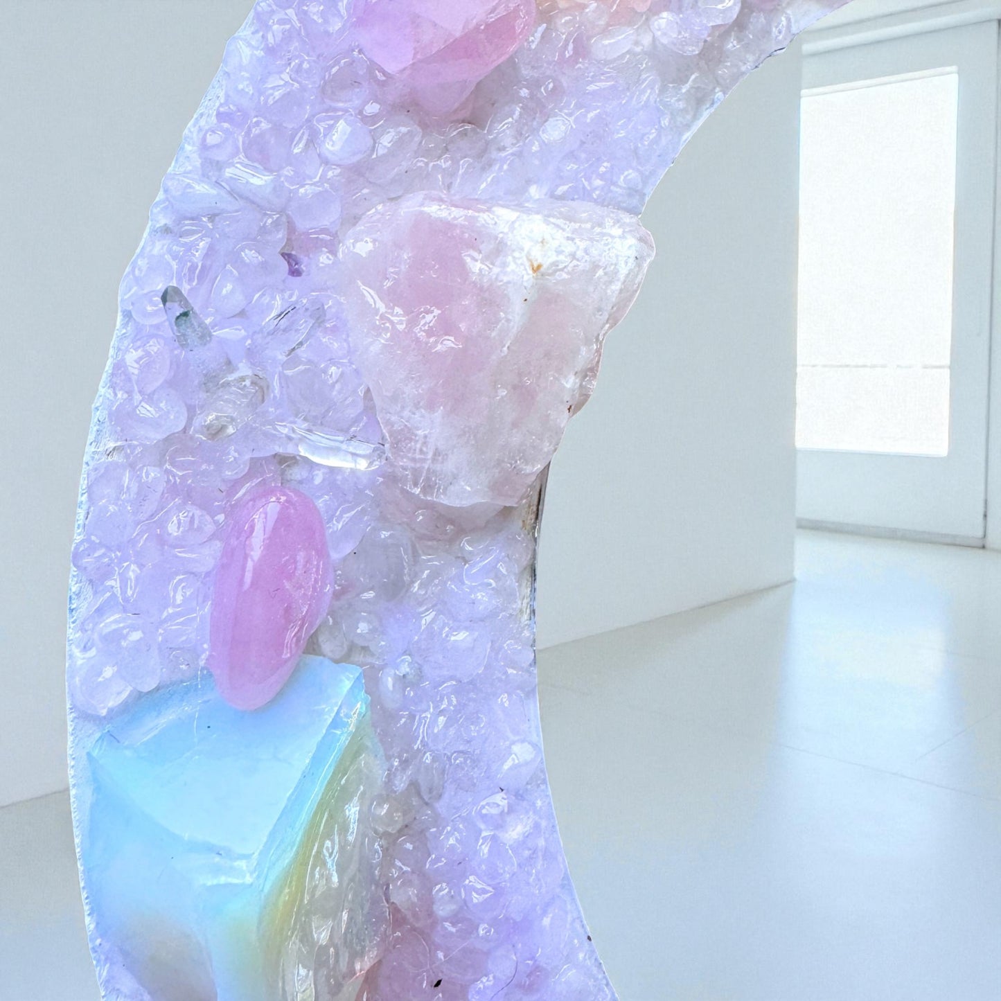 Crystal Mirror  “ Aphrodite’s Dream ” 28cm