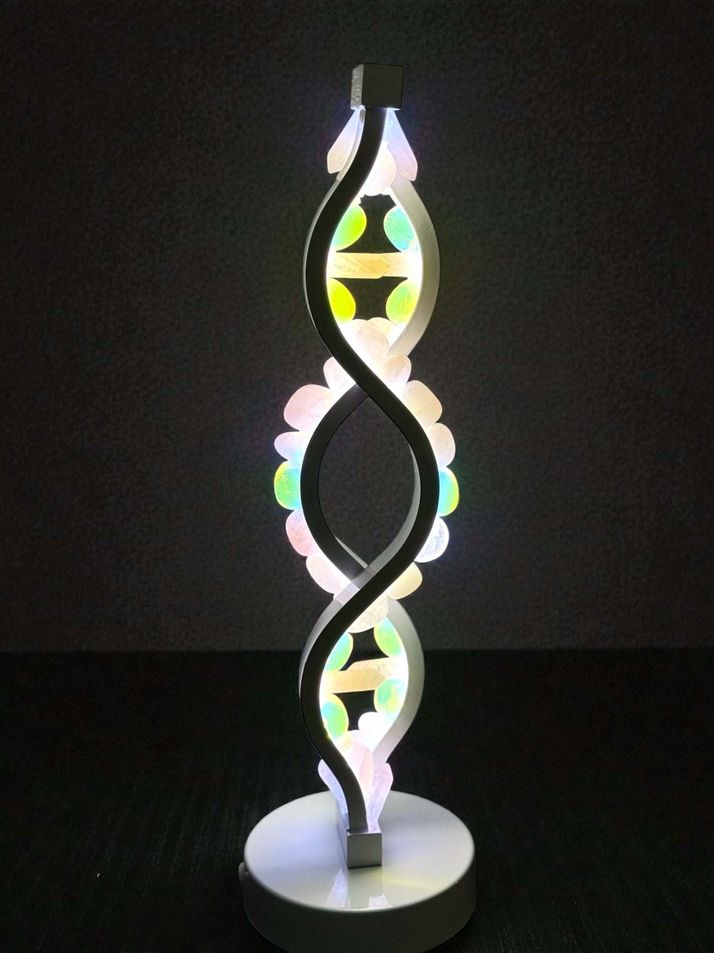 Spiral of light Twist Crystal Lamp