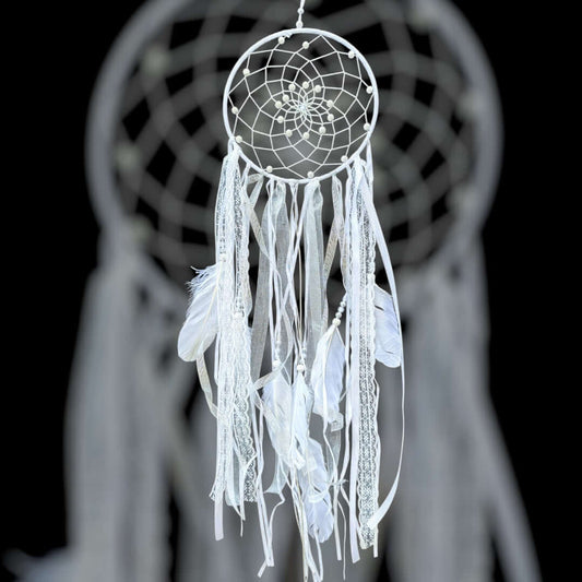 White Round Dream Catcher