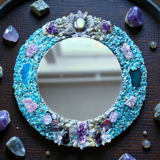 Crystal Mirror “Sea Spirit”  28cm