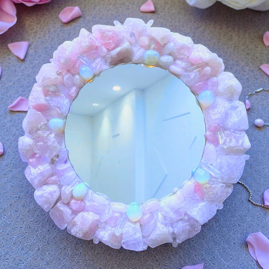 Crystal Mirror “Angel Aura” 28cm