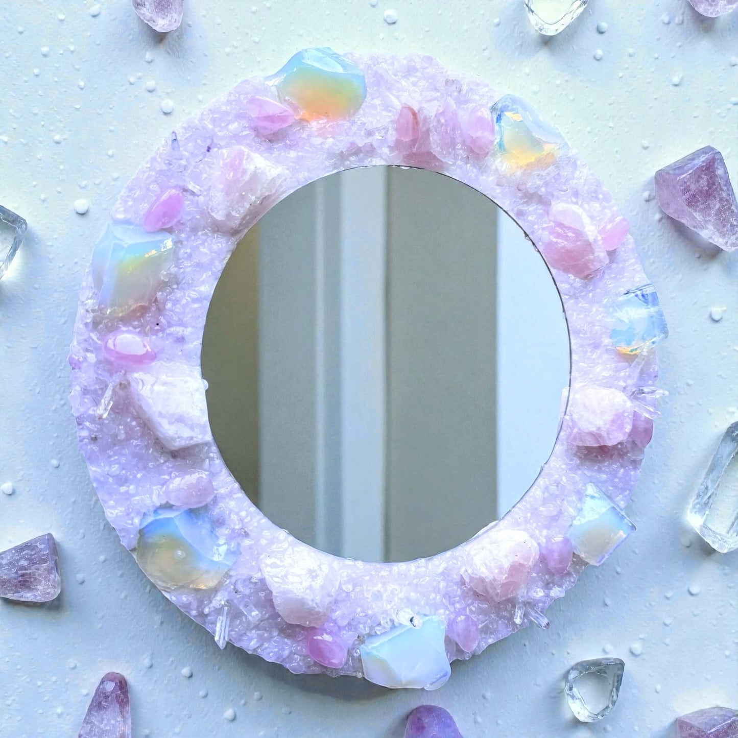 Crystal Mirror  “ Aphrodite’s Dream ” 28cm