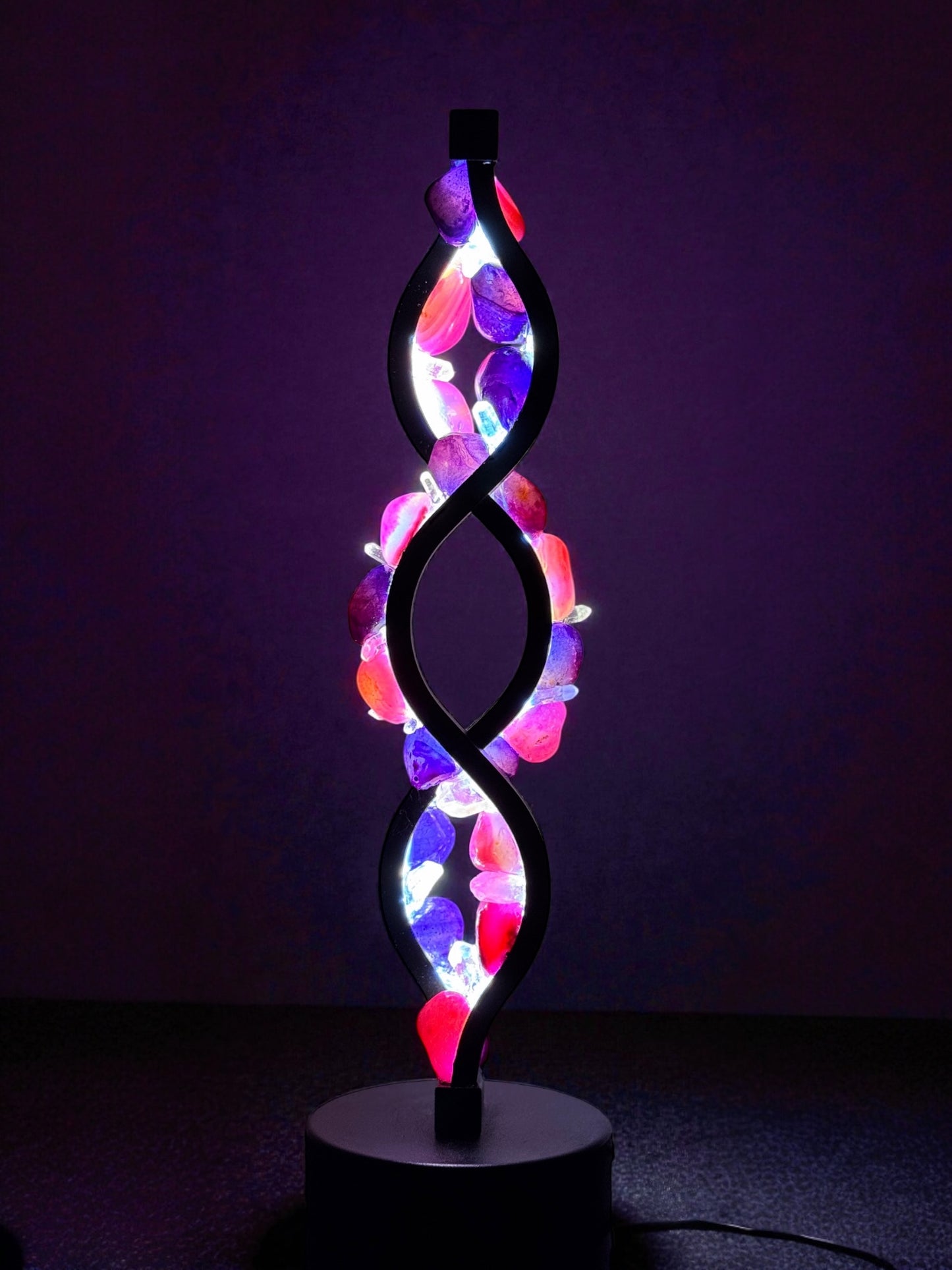 Crystal Twist Lamp “Mystic”