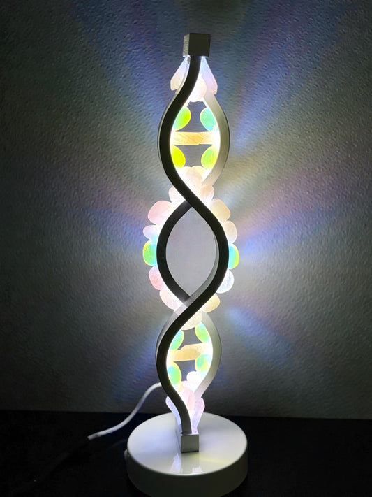 Spiral of light Twist Crystal Lamp