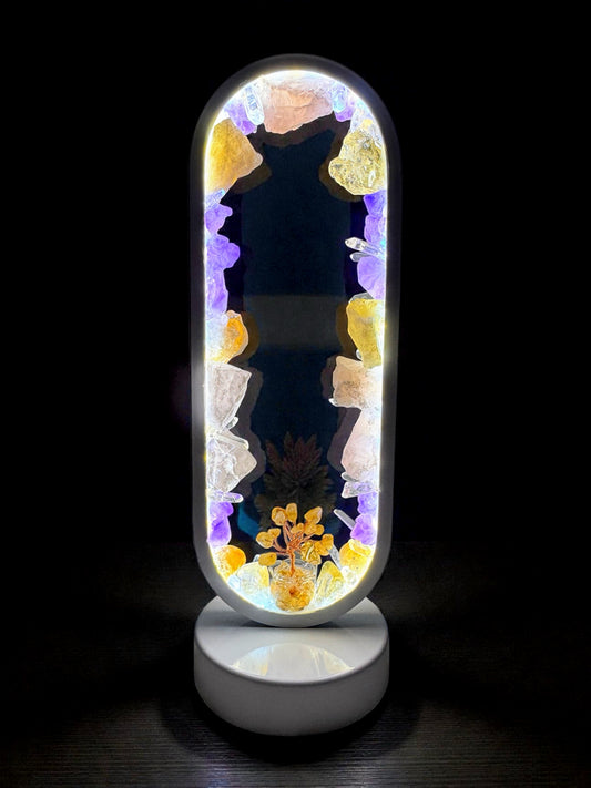 Crystal Lamp “Solar Priestess” 31cm