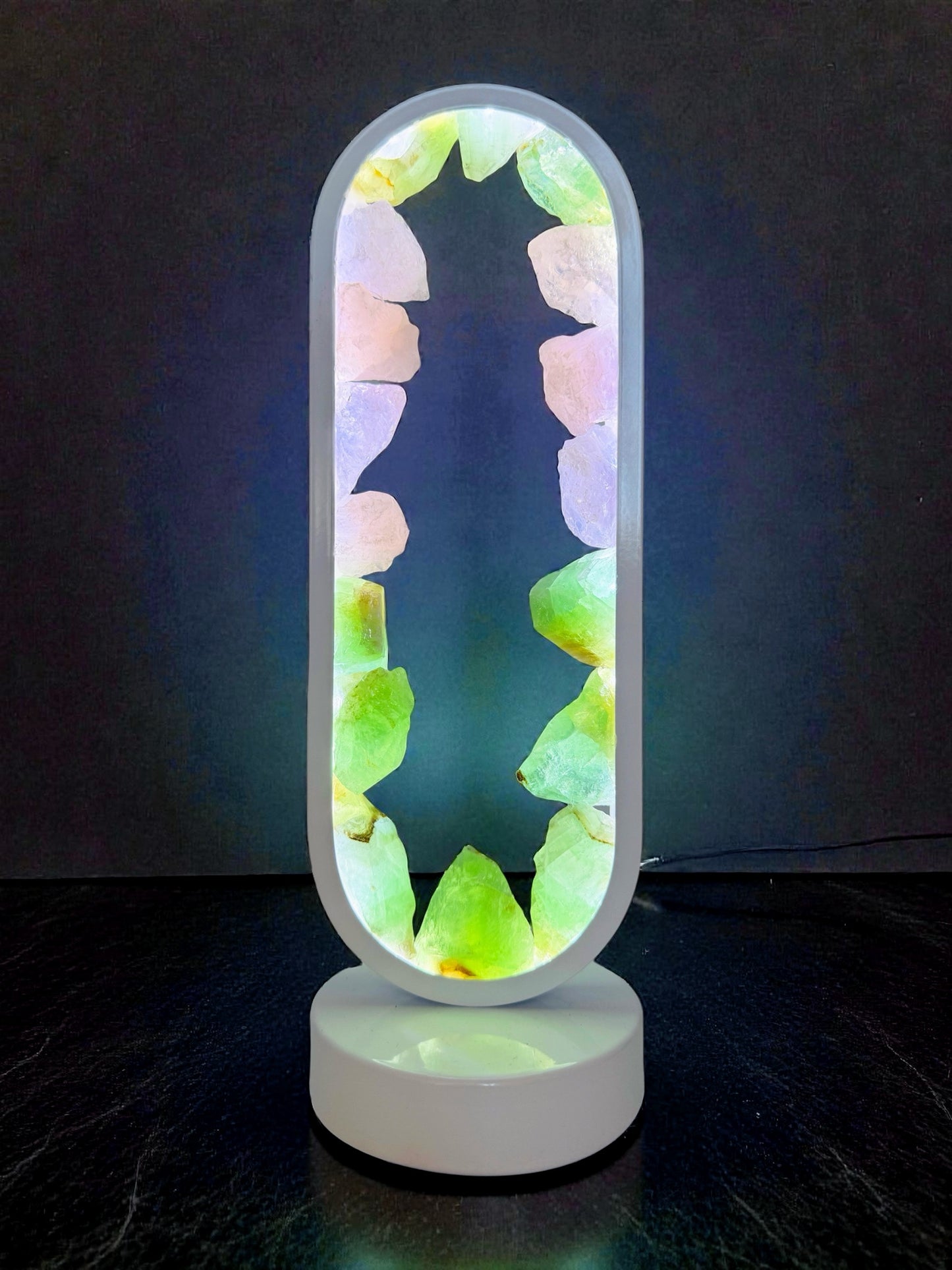 Crystal Lamp  “Gaia’s Whisper” 30cm