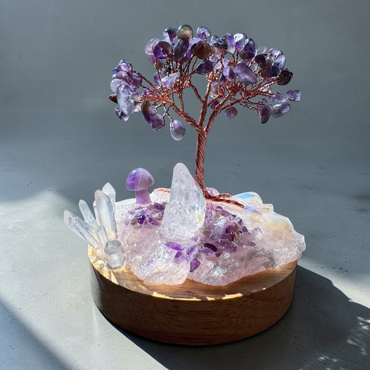 Crystal Tree Lamp #1