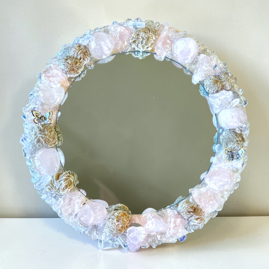 “Goddess Aphrodite” Crystal Mirror 25cm
