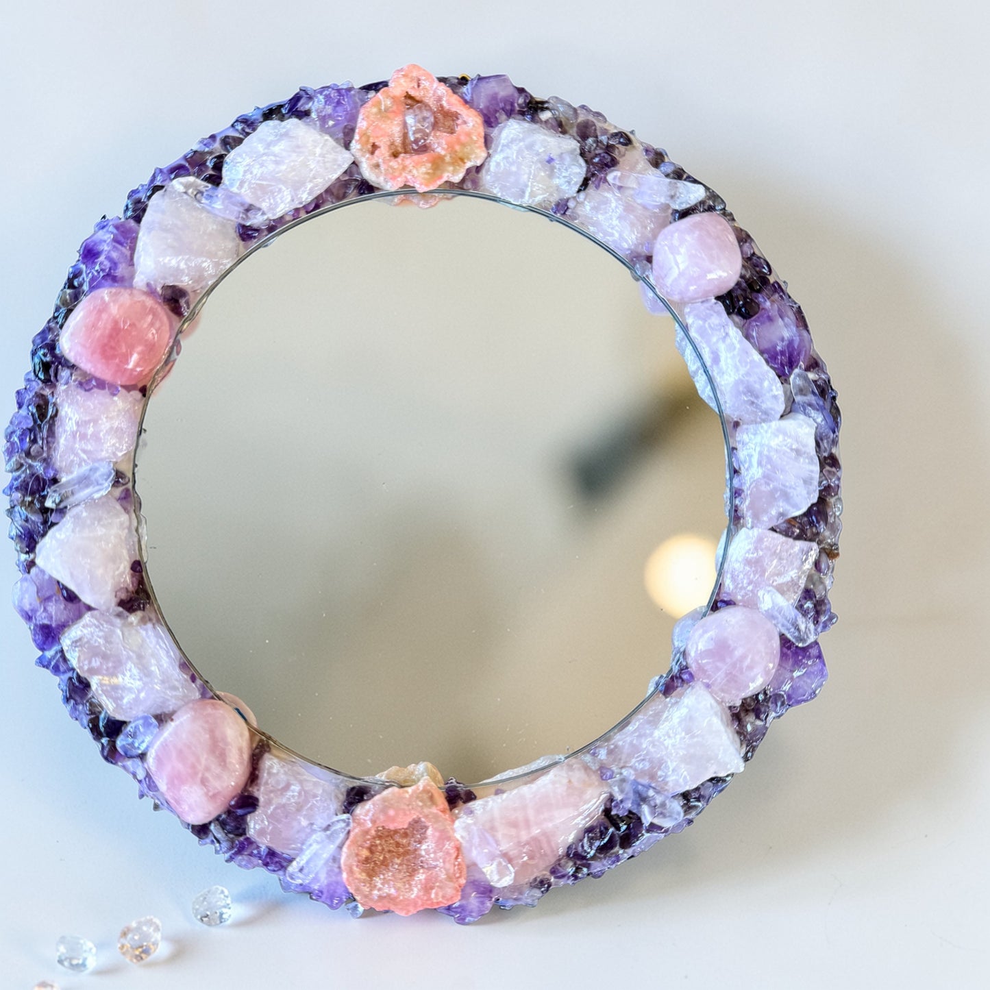 “Goddess Asteria”  Crystal Mirror