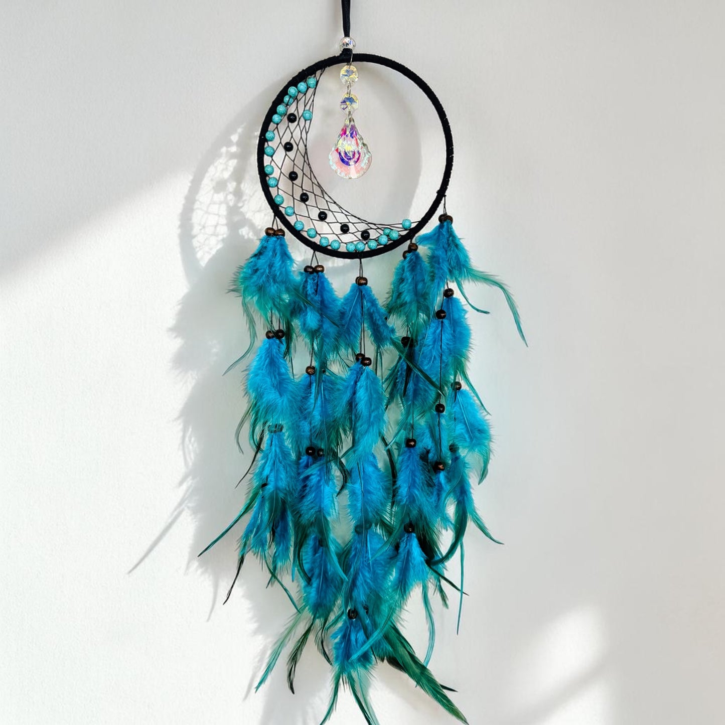 Turquoise Dream Catcher with Sun Catcher