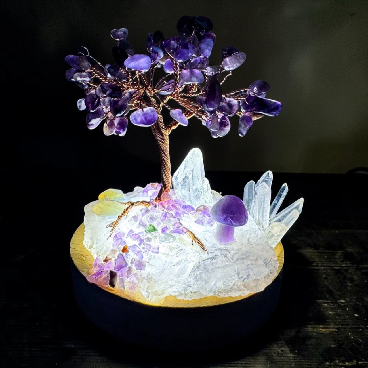 Crystal Tree Lamp #1