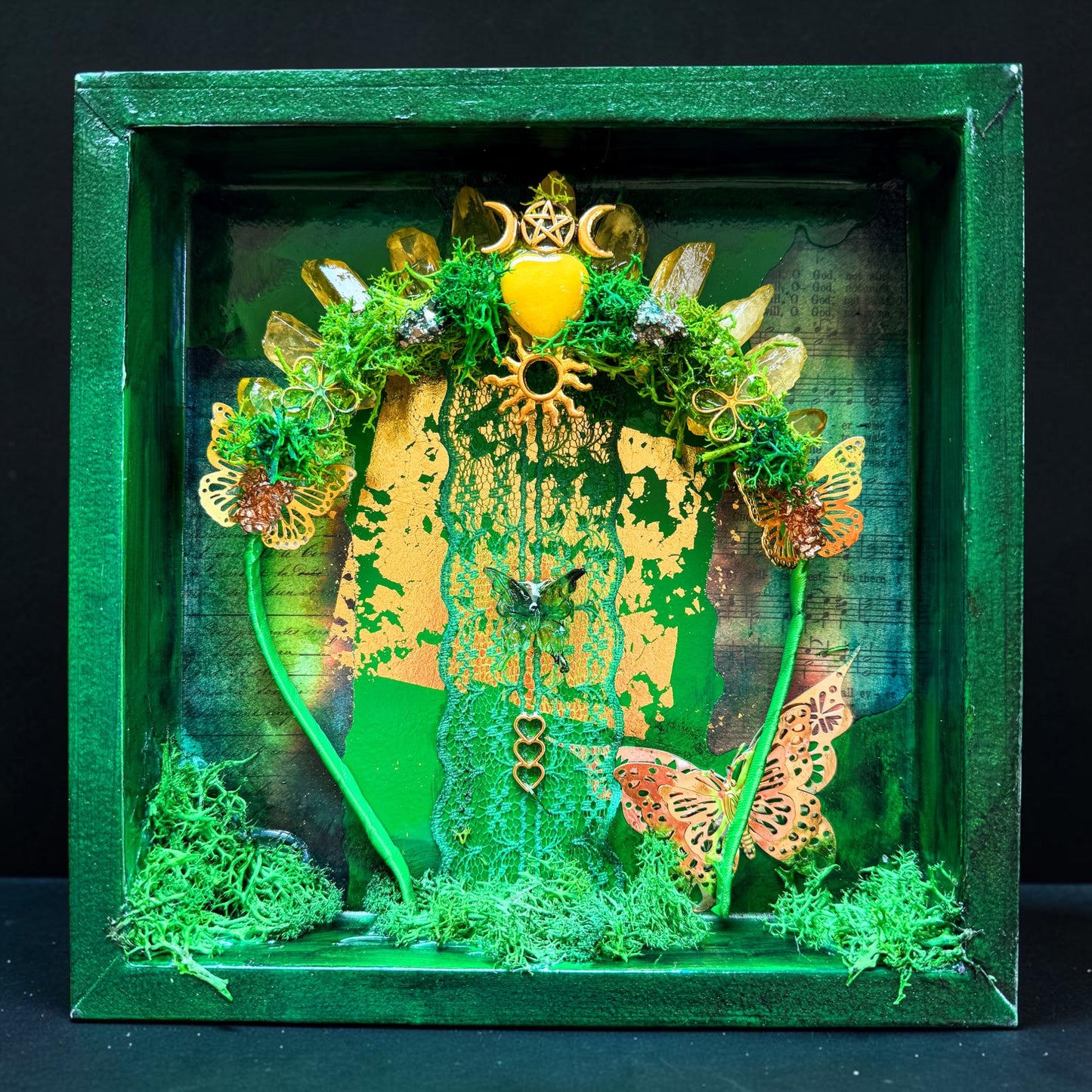 Emerald Fae Crown