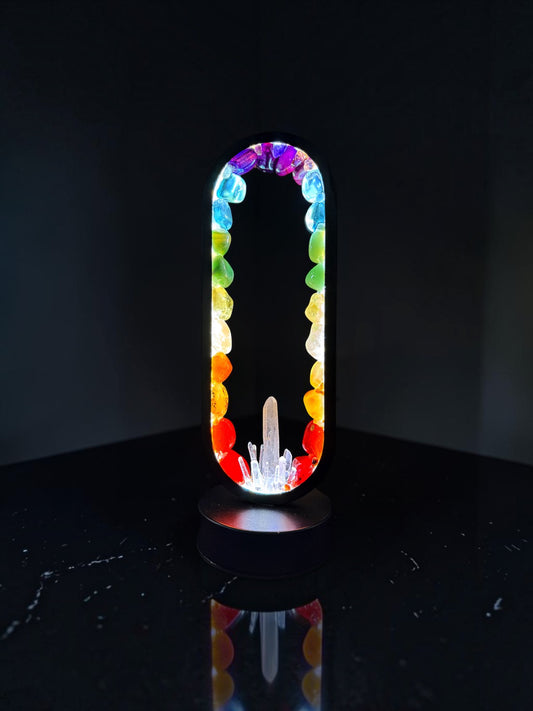 Crystal Lamp “Rainbow Glow”