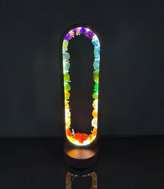 Crystal Lamp “Rainbow Aura”