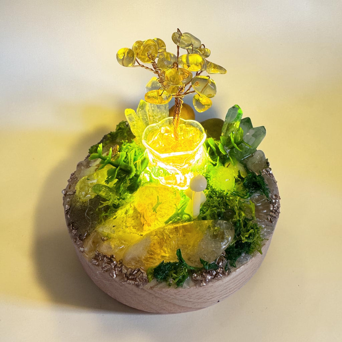 Citrine Fairy Garden