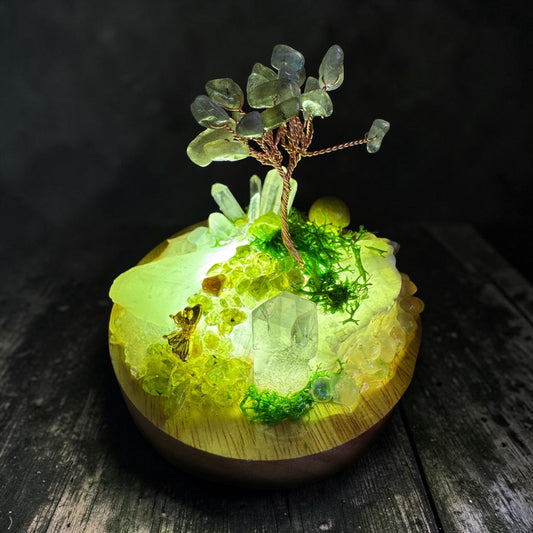 Crystal Lamp Garden 3 (10cm)