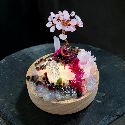 Crystal Lamp Garden 4 (10cm)