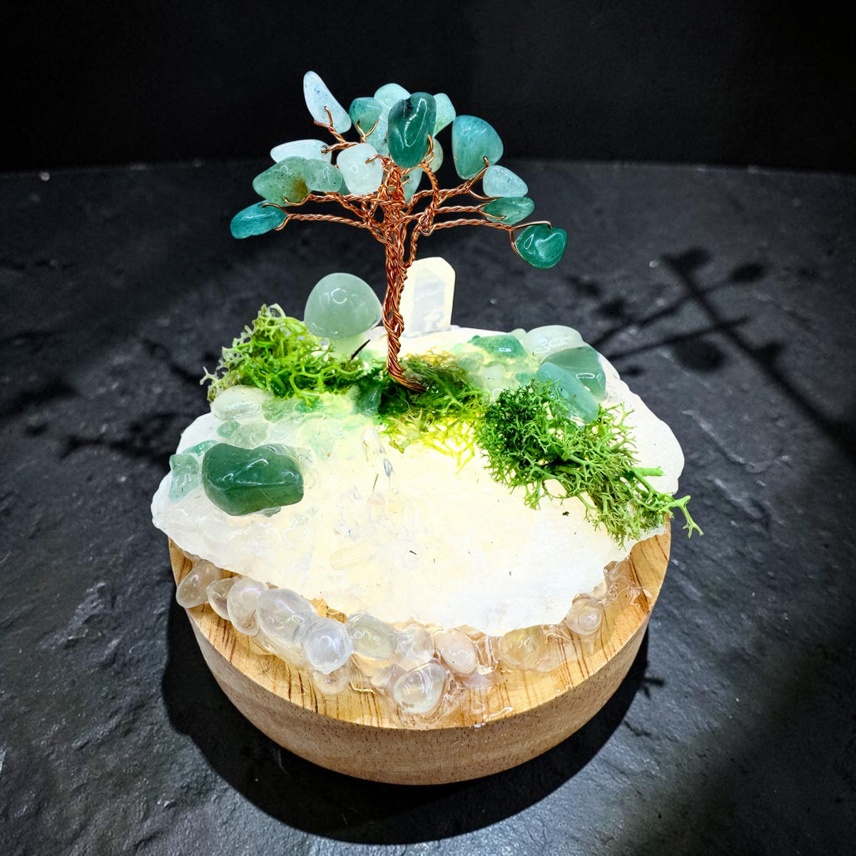 Crystal Lamp Garden 7 (10cm)
