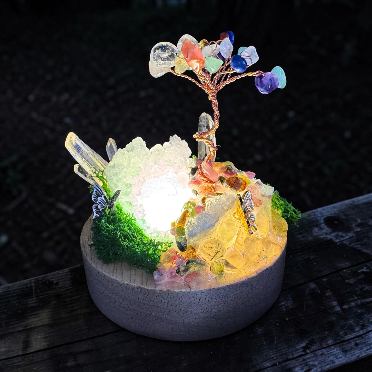 Crystal Lamp Garden 2 (6cm)