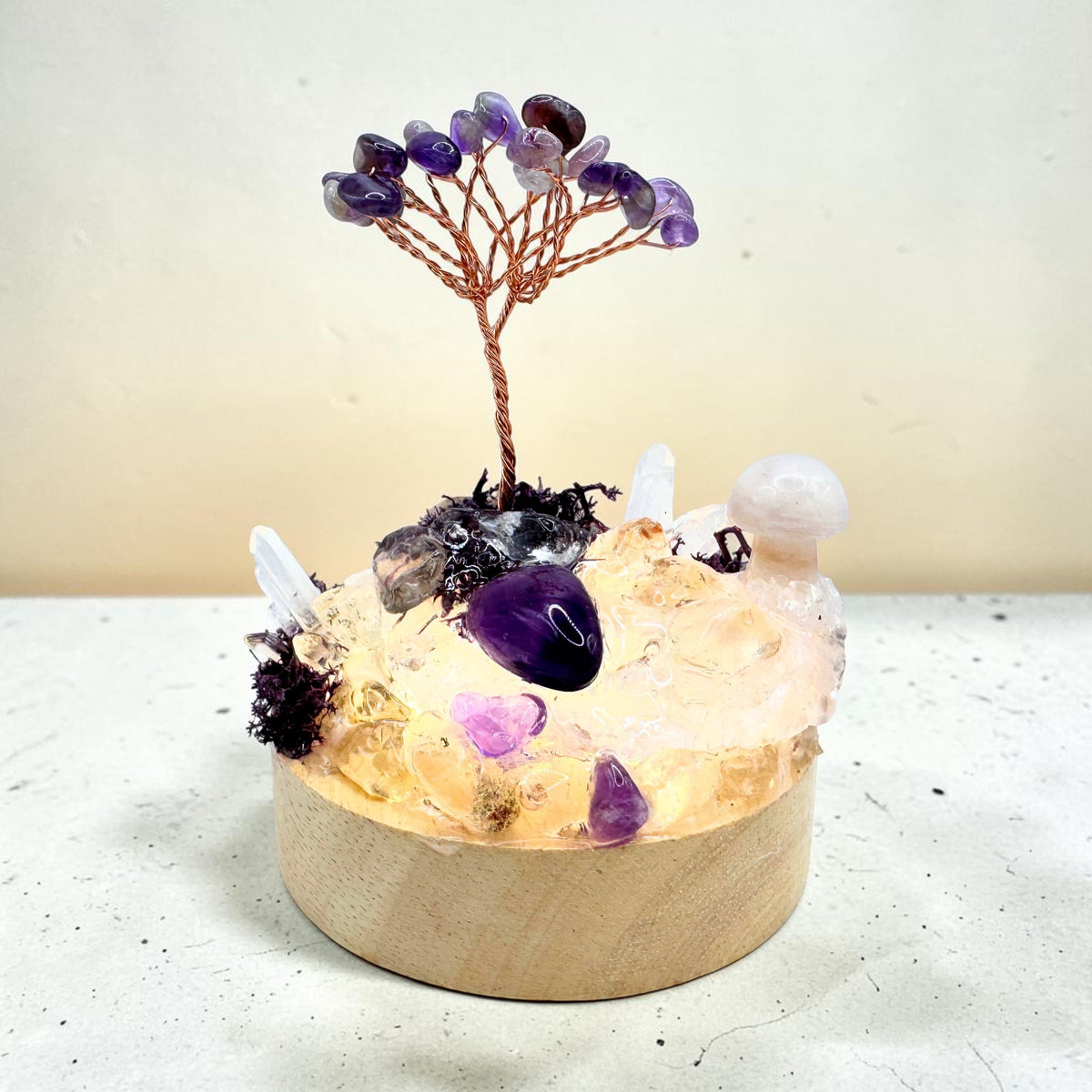 Crystal Lamp Garden 4 (6cm)