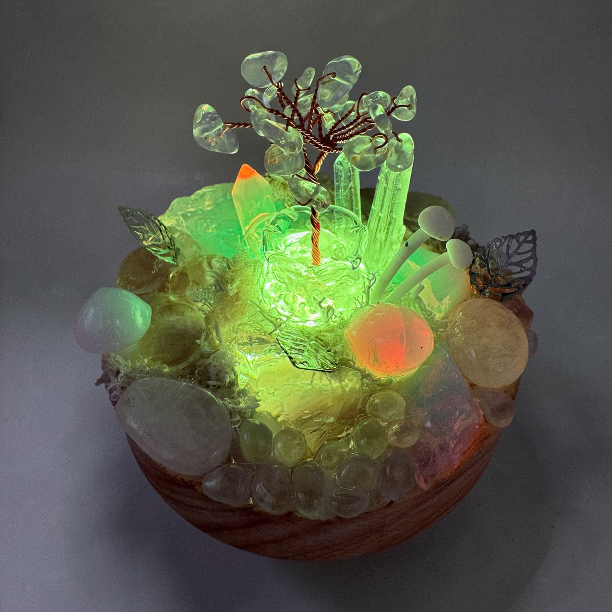 Crystal Fairy Garden Tree ( Rainbow light)