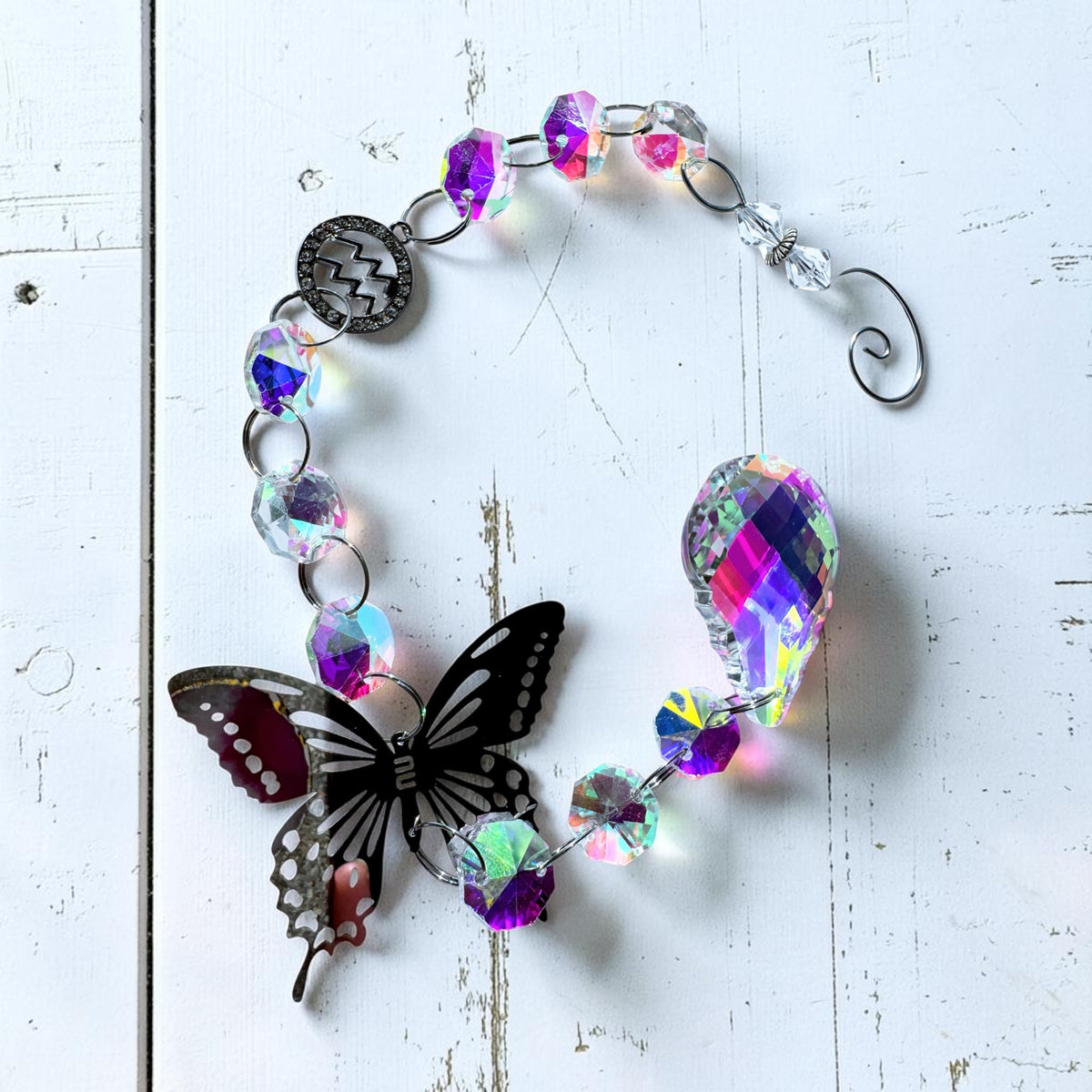 Butterfly Star Sign Sun Catcher.