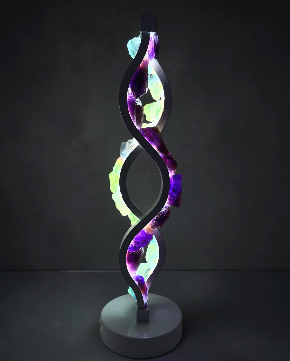 Crystal Twist Lamp Midnight Magic