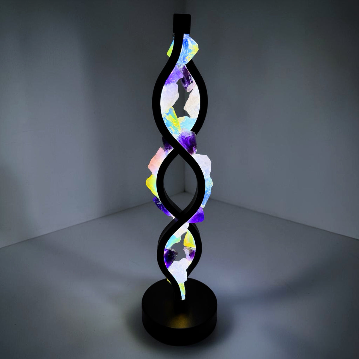 Crystal Twist Lamp “Sunset”