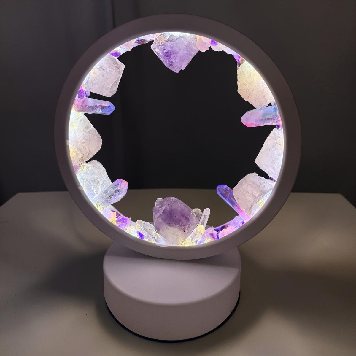 Moonlight Gate Crystal Lamp