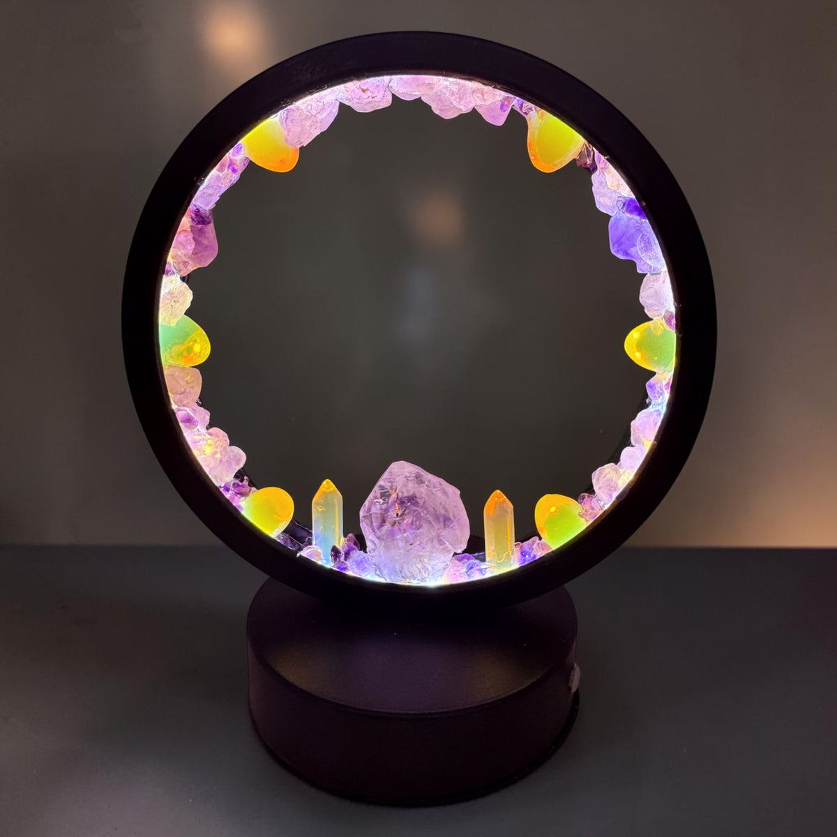 Crystal Portal Lamp “Lunar Glow”