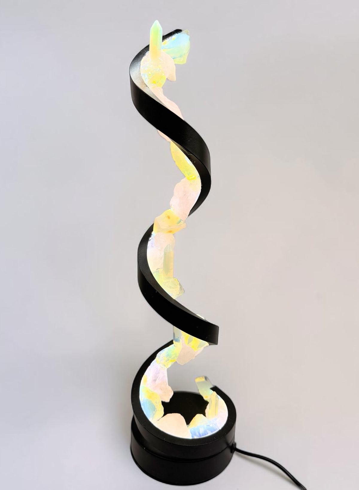 Crystal Spiral Lamp “Mystic Spiral”