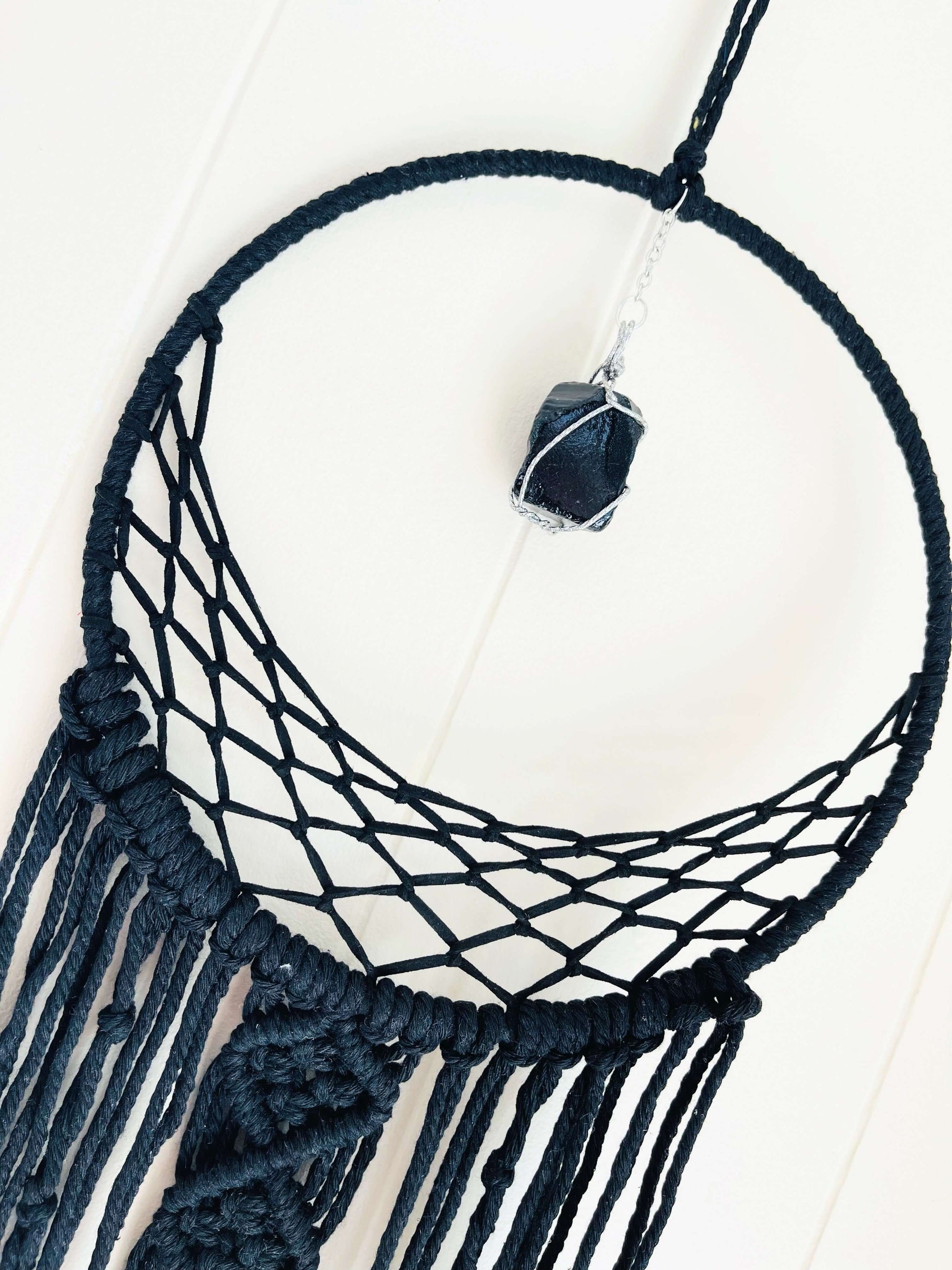 Macrame wall hanger