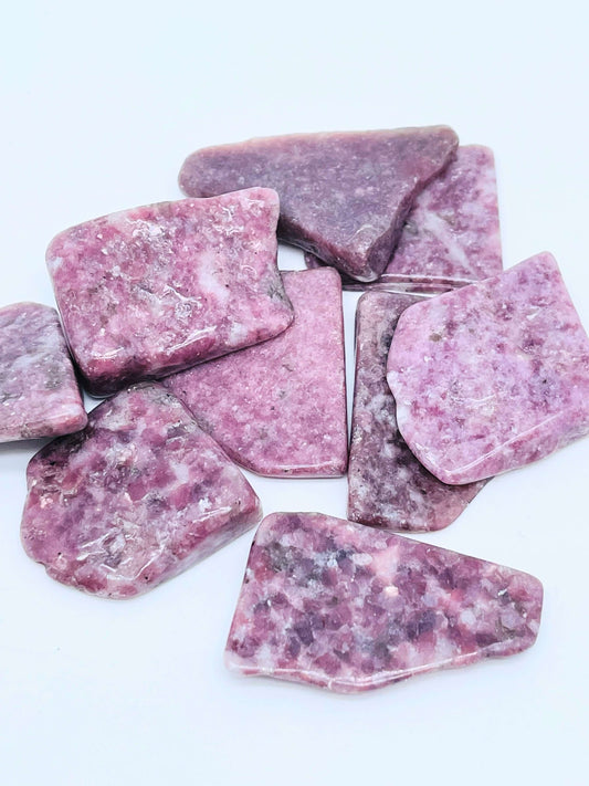 Lepidolite slabs